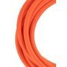Bailey textilkabel 2-ledare orange 3m