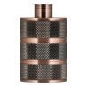 Bailey Sockel alu grid E27 koppar antik