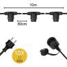 Bailey | Promotionkabel 10 meter | 10 lampor | IP44