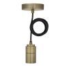 Bailey | Pendelarmatur Aluminium | Stor sockel E27 | 60W 