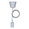 Bailey | Pendelarmatur Plast | Stor sockel E27 | 60W 