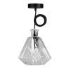 Bailey | Pendelarmatur Glas | Stor sockel E27 