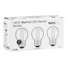 Bailey | 3x LED-bollampa | Stor sockel E27 | 2W