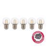Bailey | 5x LED-bollampa | Stor sockel E27 | 2W