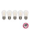 Bailey | 5x LED-bollampa | Stor sockel E27 | 2W