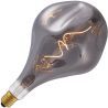 Lighto | LED-tråd | Stor armatur E27 | Droppe | Svart | 165mm | 4W