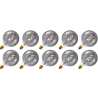 Lighto | LED-glödtråd | Stor armatur E27 | Globelamp | Guld | 125mm | 5W | 10 st.