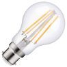 Lighto | LED-glödtråd | Bajonettfattning B22d | Standardlampa | Ljusstark | 60mm | 8W