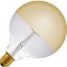 Lighto | LED-glödtråd | Stor armatur E27 | Globelamp | Guld | 125mm | 4W