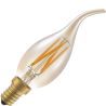 Lighto | LED-glödtråd | Liten montering E14 | Ljusspets | Guld | 35mm | 4W