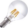 Lighto | LED-glödtråd | Liten montering E14 | Bollampa | Ljusstark | 45mm | 4W