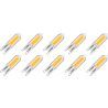 Lighto | LED-lampa | G9-fatning | Plug-in-lampa | Klar | 13mm | 2W | 10 stycken