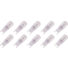 Lighto | LED-lampa | G9-fatning | Plug-in-lampa | Klar | 12mm | 2,5W | 10 stycken