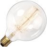Kolfilamentlampa Globelamp | Stor sockel E27 | 60W 125mm Klar