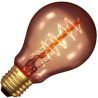 Koltrådslampa | Stor sockel E27 | 40W Guld