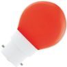 Bailey | LED-lampa, bajonettfattning, B22d-fattning, kullampa, röd, 45 mm, 1W