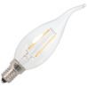 Bailey | LED-ljusstake med spets | Liten sockel E14 | 1W (ersätter 15W)