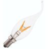 Bailey | LED-ljusstake med spets | Liten sockel E14 | 3W Dimbar