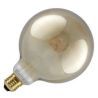 Bailey Spiralformad Leslie | LED Globelamp | Stor sockel E27 Dimbar | 4W (ersätter 40W) Rökglas