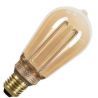 Bailey | LED-glödlampa | Storfattning E27 | Edisonlampa | Guld | 64mm | 4W