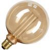 Bailey | LED-lampa med stor fattning E27 Globelamp Guld 95mm 4W