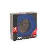 Calex | Textiel omwikkelde kabel | 2x0,75mm² | 1,5M | Blauw | 60W