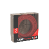 Calex | Textiel omwikkelde kabel | 2x0,75mm² | 1,5M | Rood | 60W