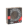 Calex | Textiel omwikkelde kabel | 2x0,75mm² | 1,5M | Zwart/Wit | 60W