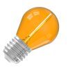 Calex | LED G45 | Orange | E27-fattning | 0,5-1W