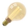 Calex | LED-glödtråd | Stor sockel E27 | Glob G95 | Guld | 3,5W