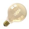 Calex | LED-glödtråd | Stor sockel E27 | G95 | Globe | Guld | 3,8W