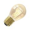 Calex | LED-glödtråd | Stor sockel E27 | P45 | Globe | Guld | 4W
