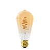 Calex | Smart | E27-armatur | Rustik | ST64 | Guld | 7W | Kontrollapp Calex | Smart | E27-armatur | Rustik | ST64 | Guld | 7W | Kontrollapp
