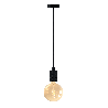 Calex | Pendule | Aluminium | Mat Zwart | 3-rings model | 1,5M kabel | E27 fitting