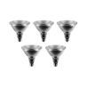 5x Glödlampa Spot | Stor sockel E27 | 120W 122mm Matt