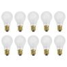 Glödlampa | Storfattning E27 | Standardlampa | Mat | 75mm | 150W
