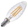 SPL | LED-ljusstake tvinnade | Liten sockel E14 | 4W Dimbar