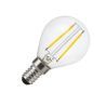 SPL | LED-tråd | Liten montering E14 | Globelampa | Ljusstark | 2W | Dimbar