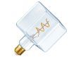 SPL | LED Filament | Stor sockel E27 | Kublampa | Kristall | 4W | Dimbar