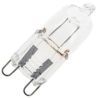 Halogenlampa | G9 | Plug-in-lampa | Klar | 44mm | 25W