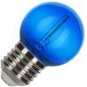 Bailey 5x Bollampa blå | LED-tråd 0,6W | Stor sockel E27 Plast