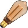 SPL | LED-glödlampa | Storfattning E27 | Edisonlampa | Guld | 64mm | 3,5W
