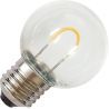 Lighto | LED-lampa | Stor sockel E27 | Kulglödlampa | Ljusstark | 45mm | 1W