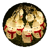 Modee | Kerstverlichting LED lichtsnoer | 1,35m | 10 Lichtpunten | IP20 | Warm Wit Licht