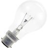 Glödlampa | Bajonettfattning B22d | Standardlampa | Klar | 60mm | 15W