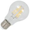 Lighto | LED-glödtråd | Stor sockel E27 | Standardlampa | Ljusstark | 60mm | 6W