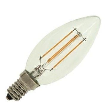 Bailey | LED-ljusstake | Liten sockel E14 | 4W (ersätter 46W)