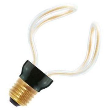 Bailey | LED-lampa | Stor sockel E27 | Designlampa | Ljusstark | 75mm | 12W