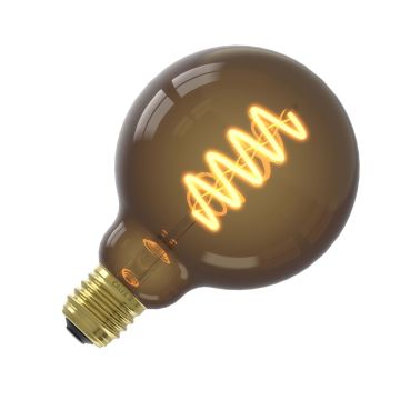 Calex | LED-glödtråd | Stor armatur E27 | G95 | Globe | Natur | 4W