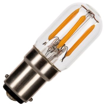 Bailey Rörlampa | LED Filament | Ba15d Bajonettfattning 2,5W | Dimbar